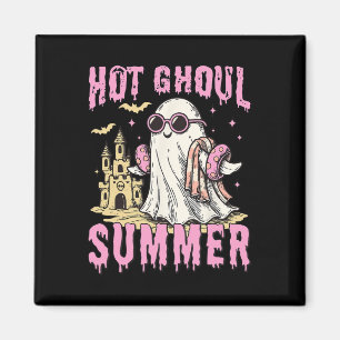 Imán Summerween Hot Ghoul Verano Funny Cute Ghost Pool