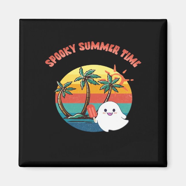 Imán Summerween Vibes - Spooky Summer Time Classic (Frente)
