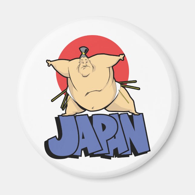 Imán Sumo de Japón (Frente)