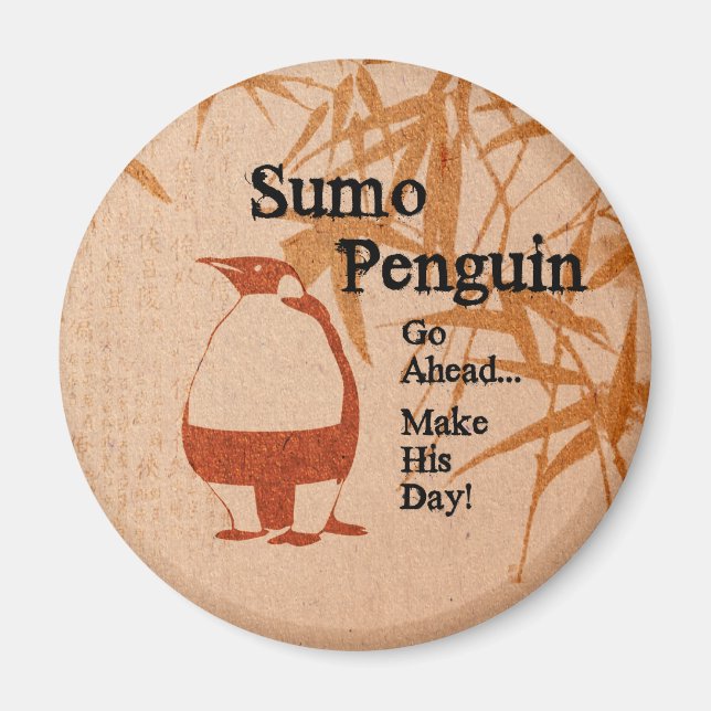 Imán Sumo Penguin (Frente)