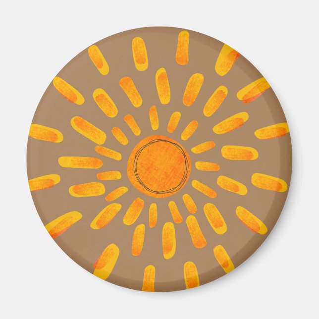 Imán Sun Fridge Magnet (Frente)