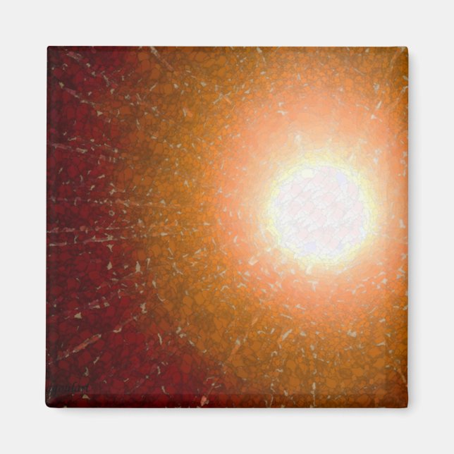 Imán Sun Mosaic (Frente)
