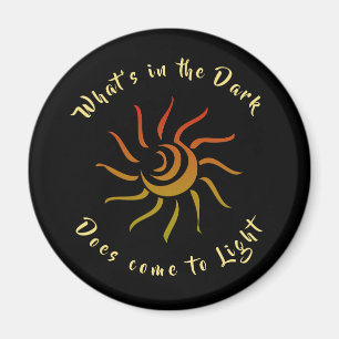 Imán Sun Rays Sunshine Light Invocó decir