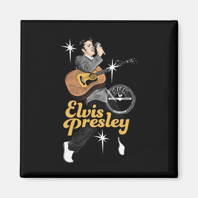 Imán Sun Records X Elvis Presley Bailando con estrellas (Frente)