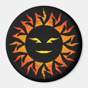 Imán Sun sonriente