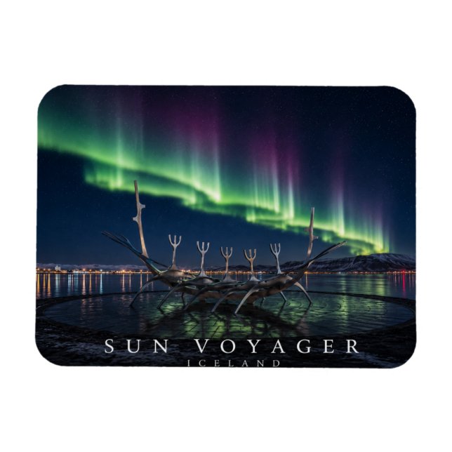 Imán Sun Voyager Aurora Boreal (Horizontal)