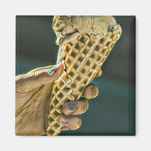 Imán Sundae helado para los niños
