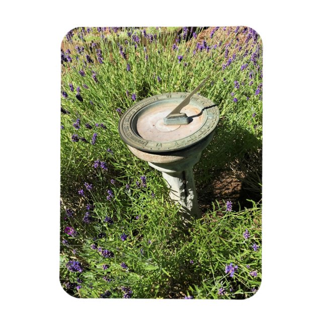 Imán Sundial en Lavender (Vertical)
