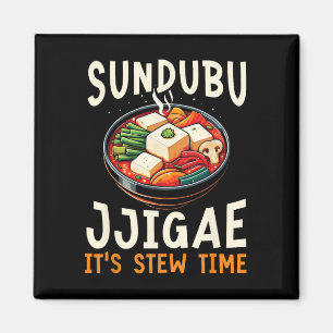 Imán Sundubu Jjigae Comida Asiática Comida Coreana