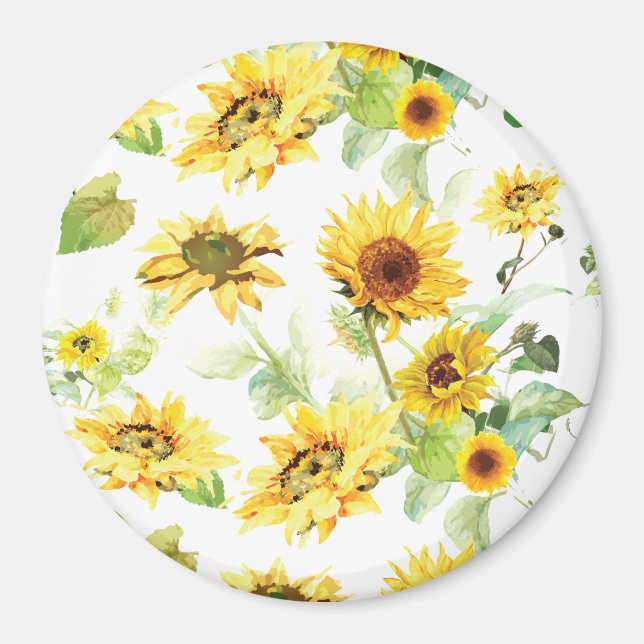 Imán Sunflower (Frente)