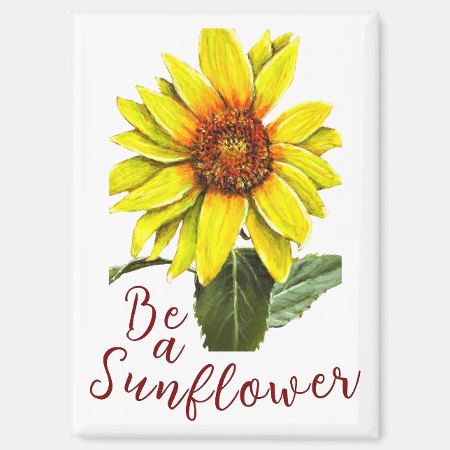 Imán Sunflower Magnet (Anverso)