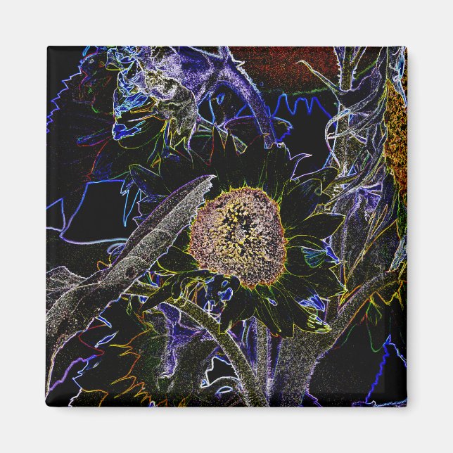 IMÁN SUNFLOWERS (Frente)