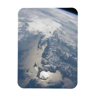 Imán Sunglint En La Costa De Massachusetts.