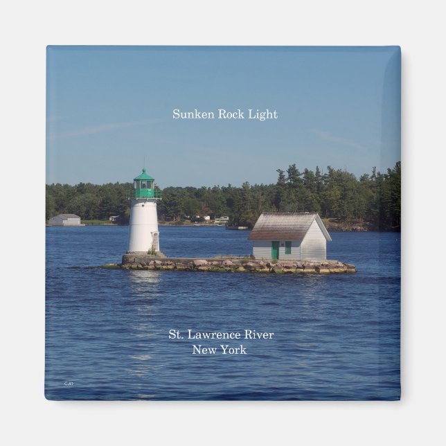 Imán Sunken Rock Light (Frente)