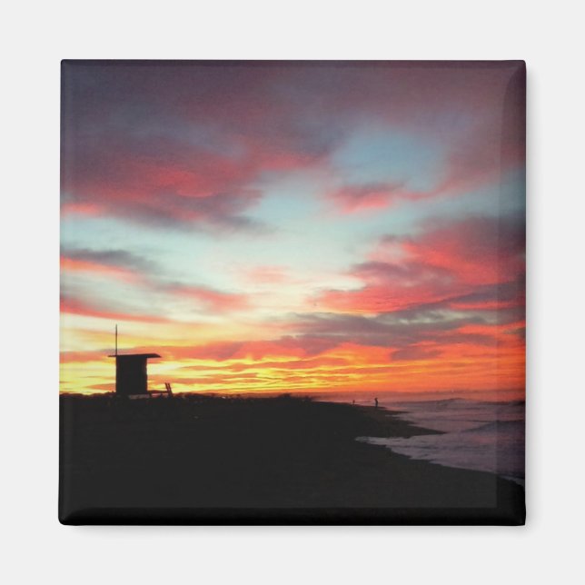 Imán Sunrise at Newport Beach, CA (Frente)