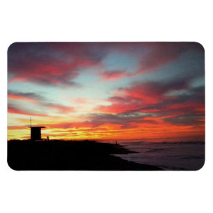 Imán Sunrise at Newport Beach, California