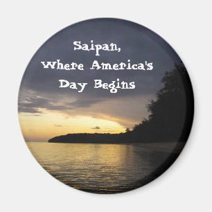 Imán Sunrise At Pau Pau Beach