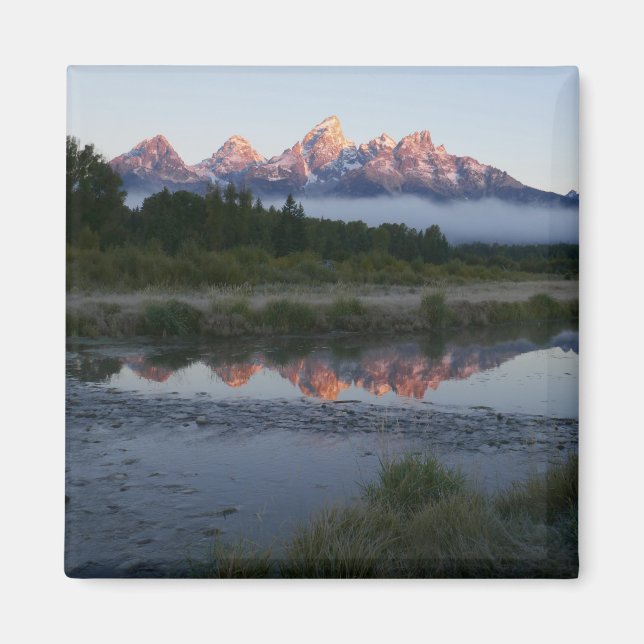 Imán Sunrise at Schwabacker Landing at Grand Teton (Frente)