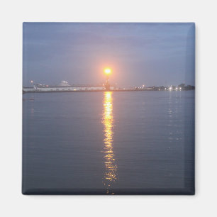 Imán Sunrise del río Mississipi