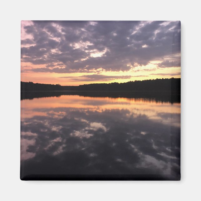 Imán Sunrise Over Bear Lake (Frente)