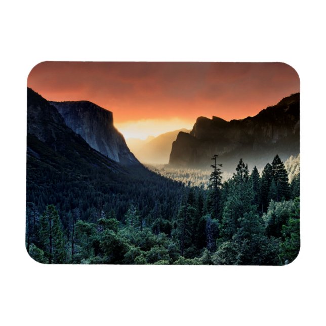 Imán Sunrise | Parque nacional Yosemite (Horizontal)