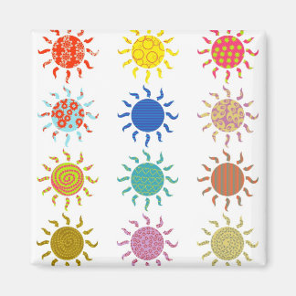 Imán Suns con patrones