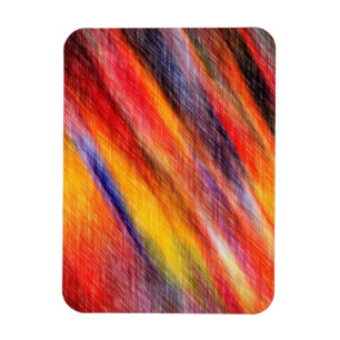 Imán Sunset Abstract Colores Art Magnet