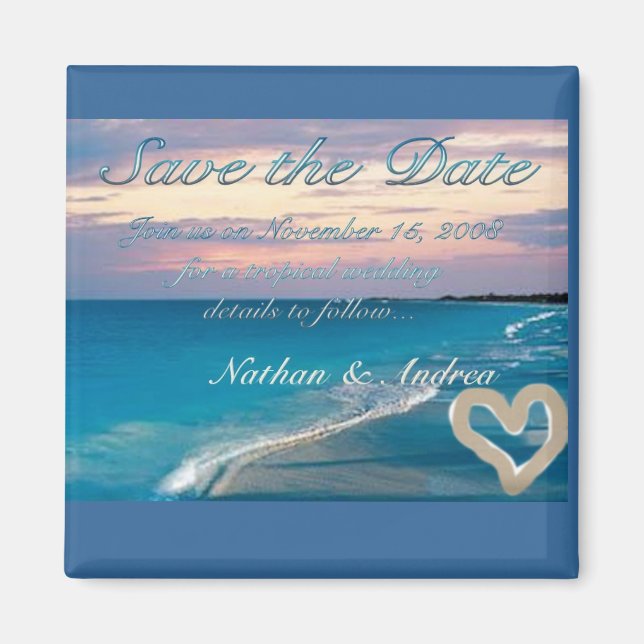 Imán Sunset Beach (Frente)