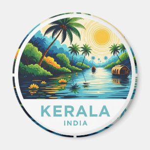 Imán Sunset de Kerala India