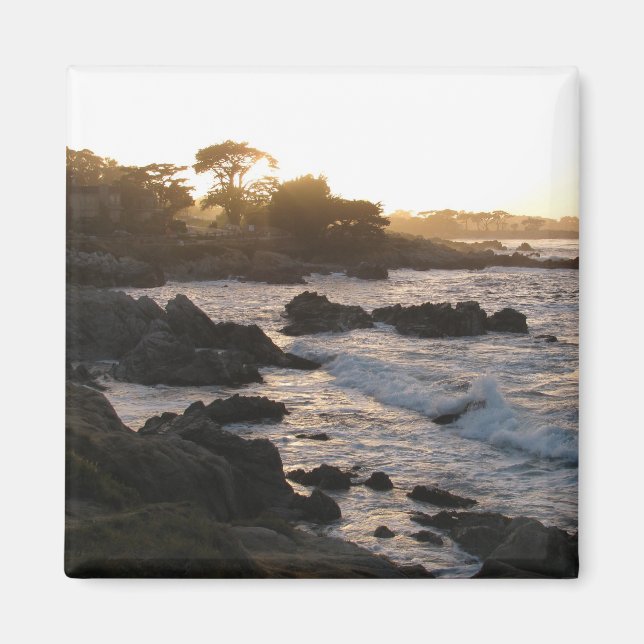 Imán Sunset de Pacific Grove (Frente)