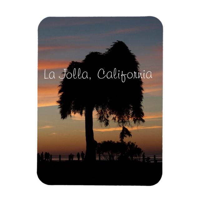 Imán Sunset en La Jolla (Vertical)