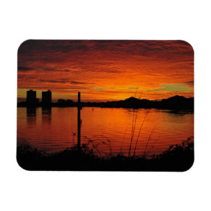 Imán Sunset en Pensacola Beach