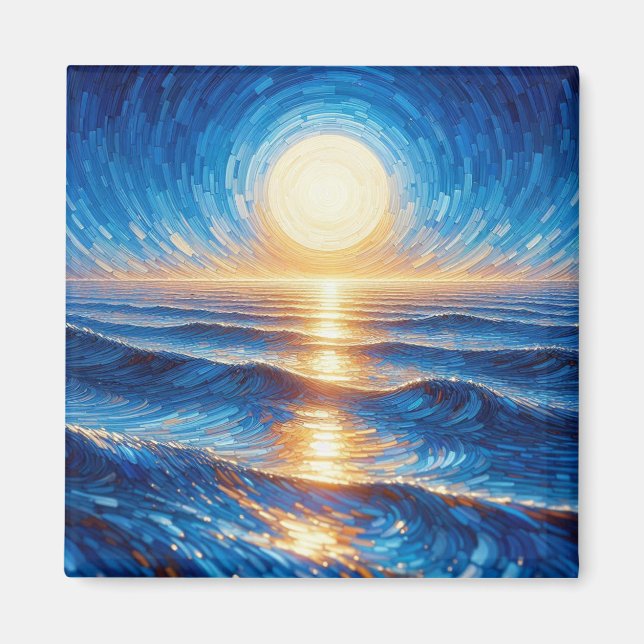 Imán Sunset Fridge Magnet (Frente)