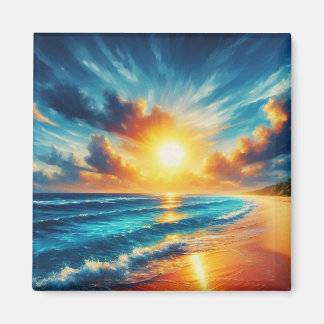 Imán Sunset Fridge Magnet