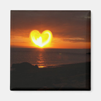 Imán Sunset Heart