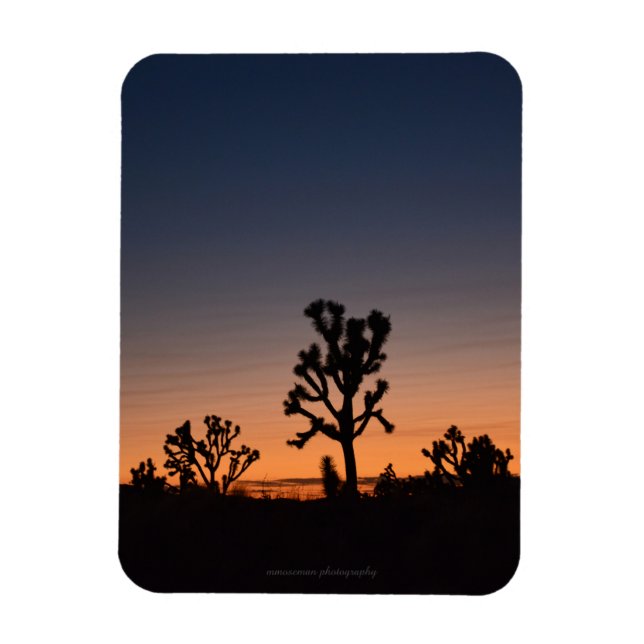 Imán Sunset Joshua Trees (Vertical)