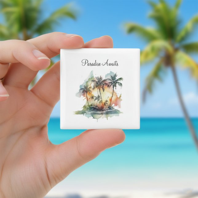 Imán Sunset Oasis, custom (Subido por el creador)