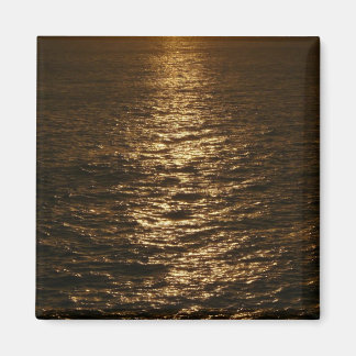 Imán Sunset on the Water Resumen Fotografía del Océano