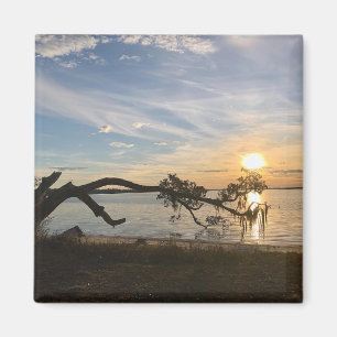 Imán Sunset Over East Bay