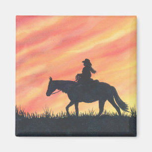 Imán Sunset Ride Magnet