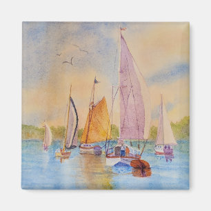 Imán sunset sail