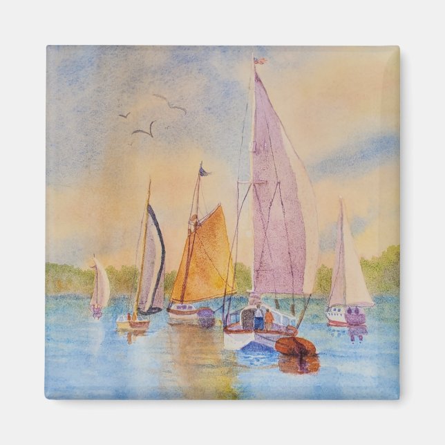 Imán sunset sail (Frente)