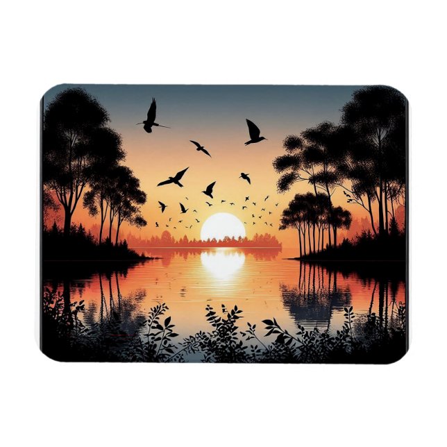 Imán Sunset Serenity  (Horizontal)