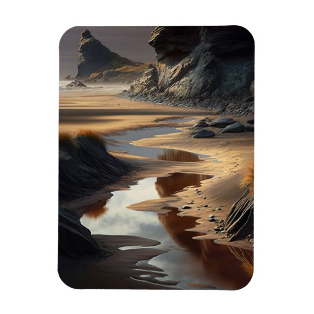 Imán Sunset Shore (Vertical)