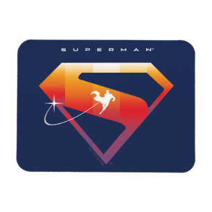 Imán Sunset Soar Superman Shield