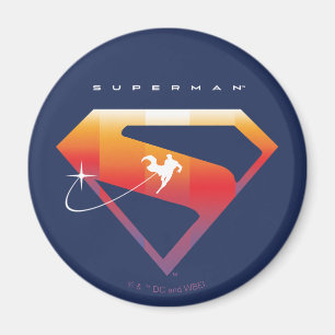 Imán Sunset Soar Superman Shield