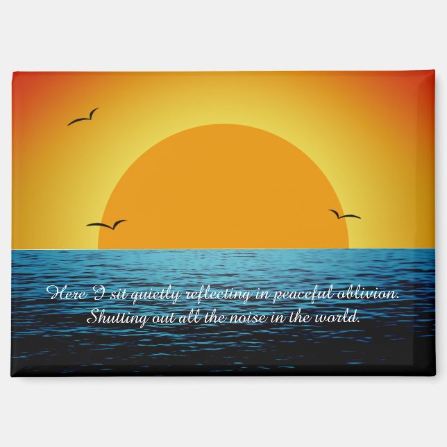 Imán Sunset Soul (Anverso)