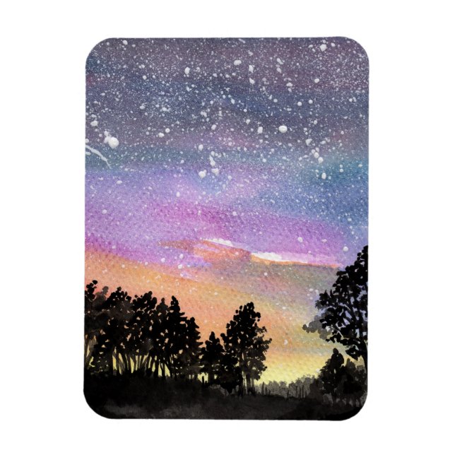 Imán Sunset Woods (Vertical)