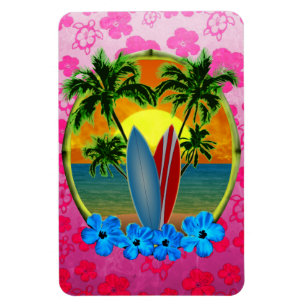 Imán Sunset Y Surfboards