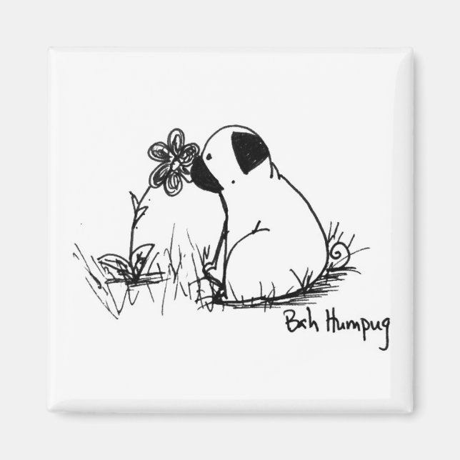 Imán Sunshine and Flowers (Frente)